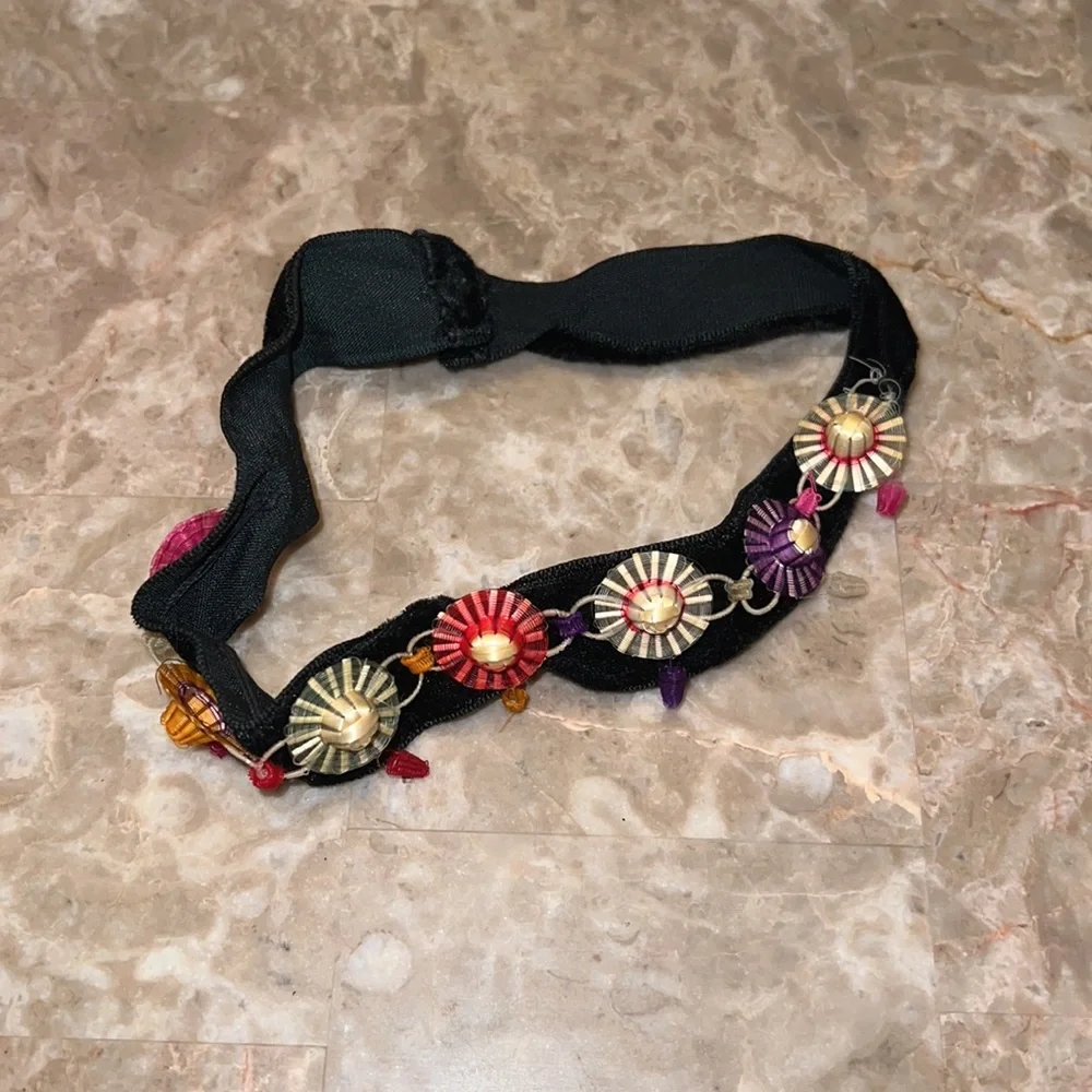 Handmade Velvet Choker from Colombia